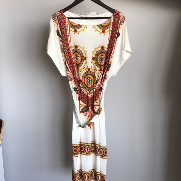 NWT Cute Patterned Summer Dress - size small/medium - Picture 1 of 5